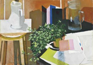 Maurice Brianchon - Nature Morte Au Lierre