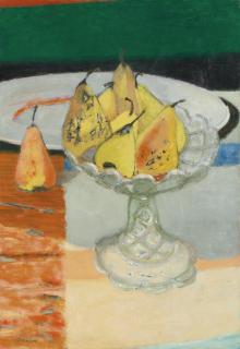 Maurice Brianchon - Nature Morte Aux Poires 