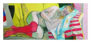 Maurice Brianchon - Nu Aux Bas Rouges