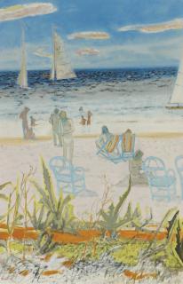 Maurice Brianchon - On The Beach