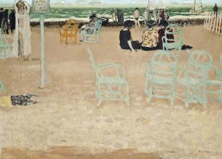Maurice Brianchon - Sur la plage