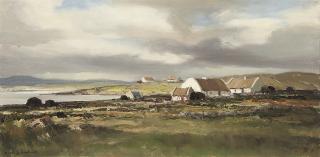 Maurice Canning Wilks, A.R.H.A., R.U.A. - At Ballyconneely, Connemara