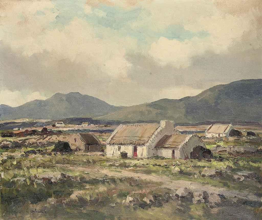Maurice Canning Wilks, A.R.H.A., R.U.A. - Landscape, Co. Donegal