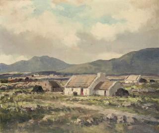 Maurice Canning Wilks, A.R.H.A., R.U.A. - Landscape, Co. Donegal