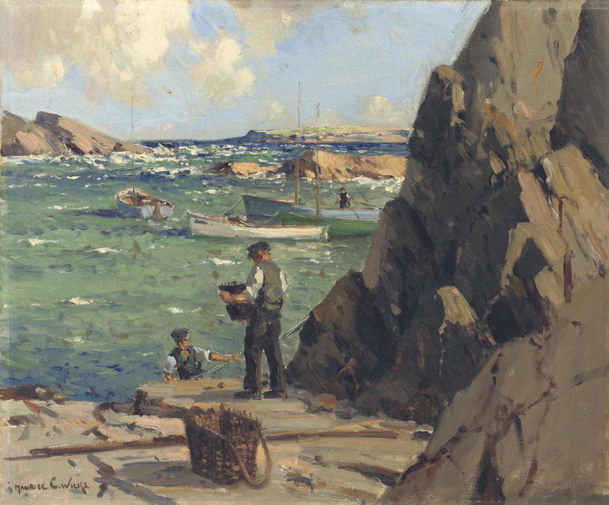 Maurice Canning Wilks, A.R.H.A., R.U.A., - Portaleen, Co. Donegal