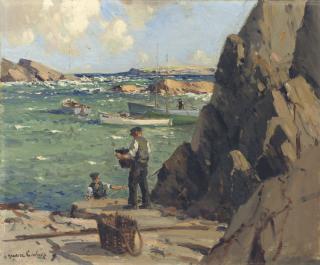 Maurice Canning Wilks, A.R.H.A., R.U.A., - Portaleen, Co. Donegal