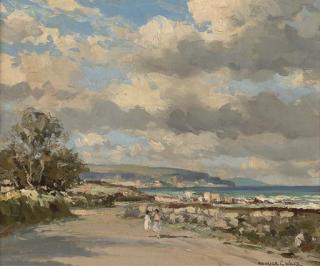 Maurice Canning Wilks, A.R.H.A., R.U.A. - The Antrim Coast Road