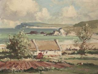 Maurice Canning Wilks, A.R.H.A., R.U.A. - White-Park Bay, Co. Antrim