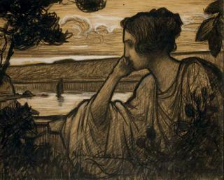 Maurice Chabas - Femme de profil