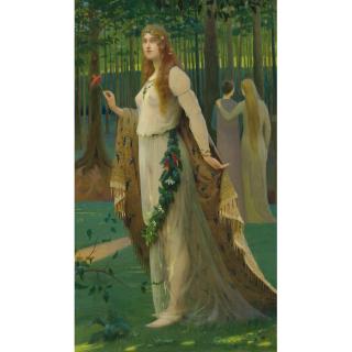 Maurice Chabas - The Dryad