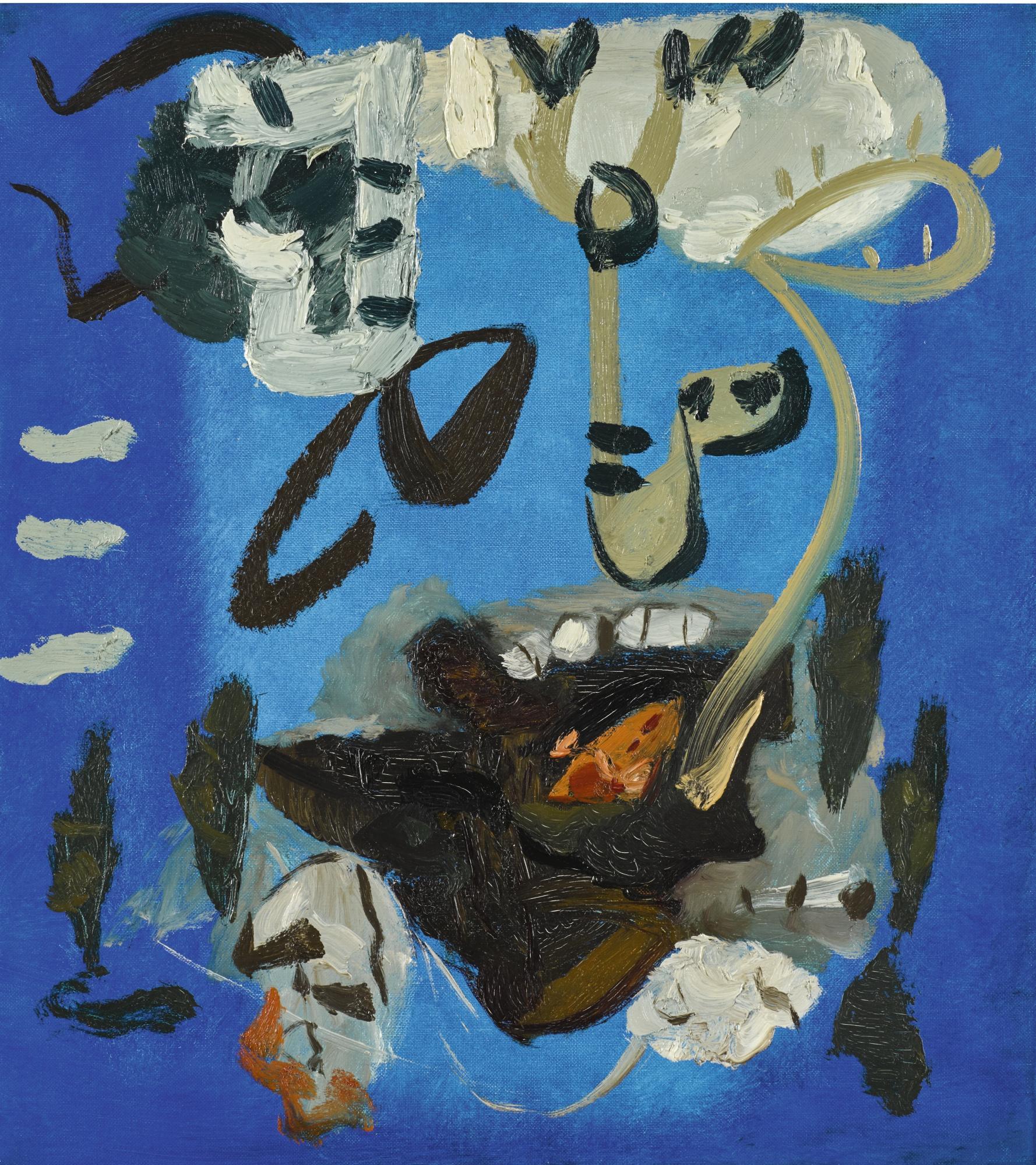 Maurice Cockrill R.A. - Generation - Blue Space, Ii, (Marienbad.)