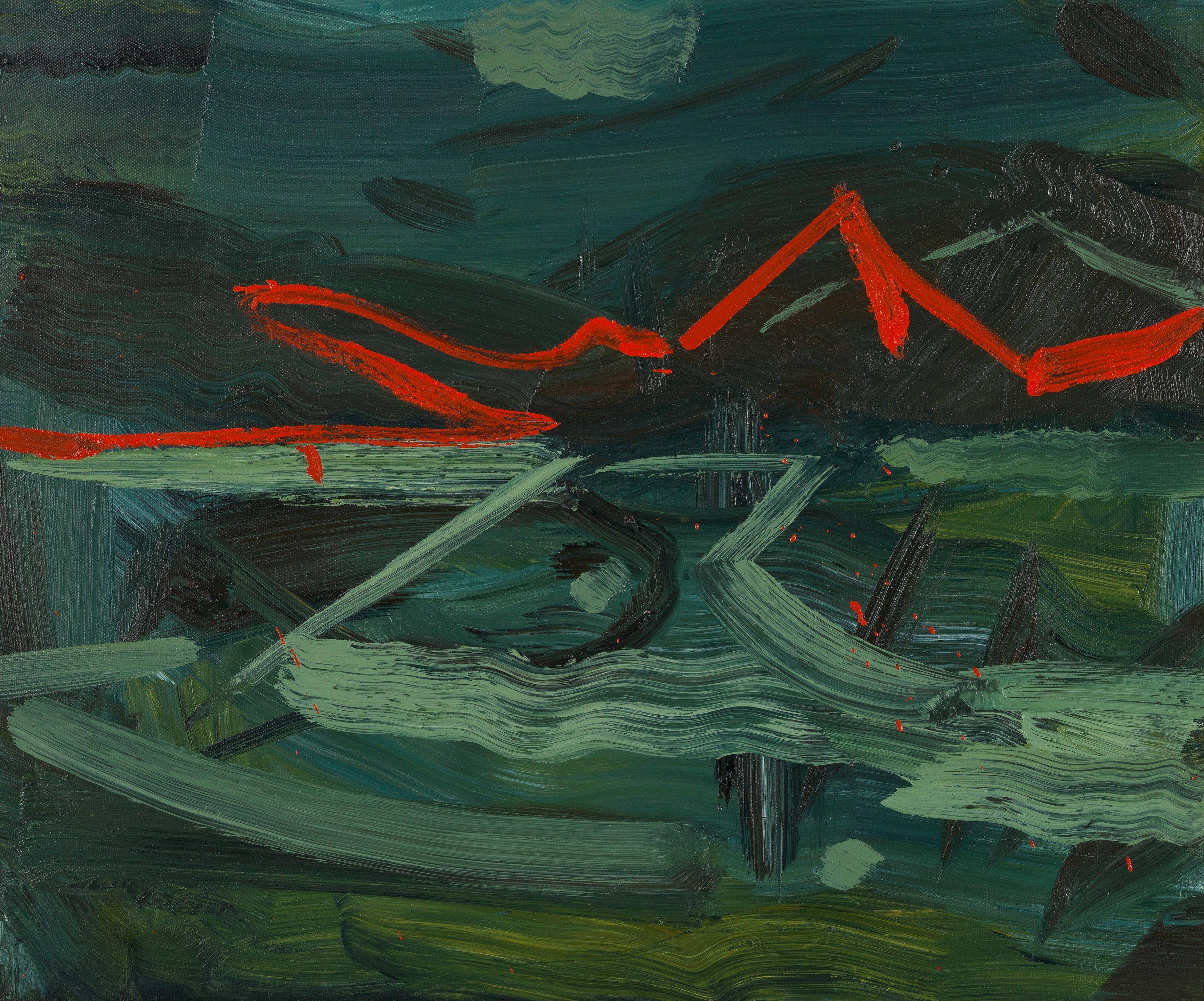 Maurice Cockrill R.A. - Mountains, Wales