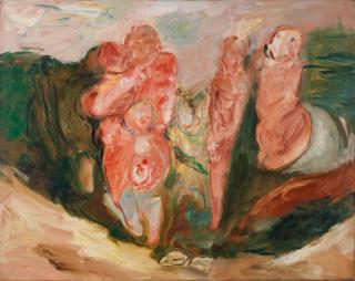 Maurice Cockrill R.A. - Untitled (unframed)