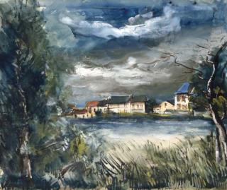 Maurice de Vlaminck - Au Bord de La Rivière