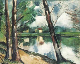 Maurice de Vlaminck - Bord de la rivière