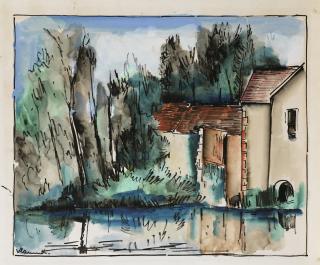 Maurice De Vlaminck - Bord De Rivière