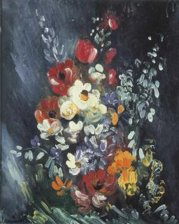 Maurice De Vlaminck - Bouquet de fleurs