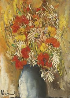 Maurice De Vlaminck - Coquelicots et marguerites