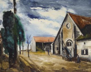 Maurice De Vlaminck - Cour de ferme