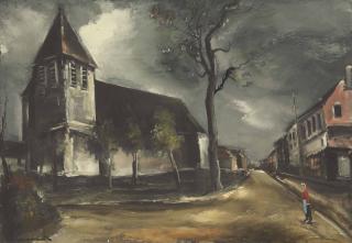 Maurice De Vlaminck - Environs de Mantes