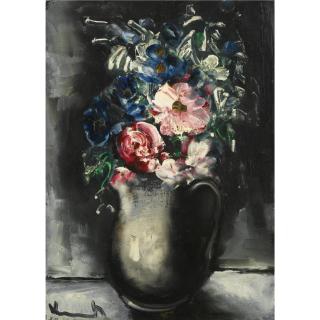 Maurice De Vlaminck - Fleurs Dans Une Cruche