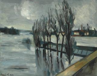 Maurice de Vlaminck - Inondation de la Seine