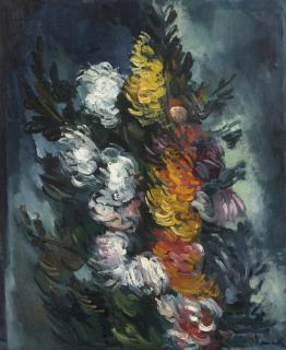 Maurice de Vlaminck - Jetée de chrysanthèmes