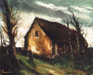 Maurice De Vlaminck - La Ferme Sous L\'Orage