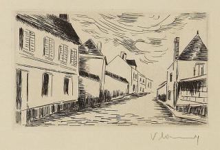 Maurice de Vlaminck - La Grand\' Rue