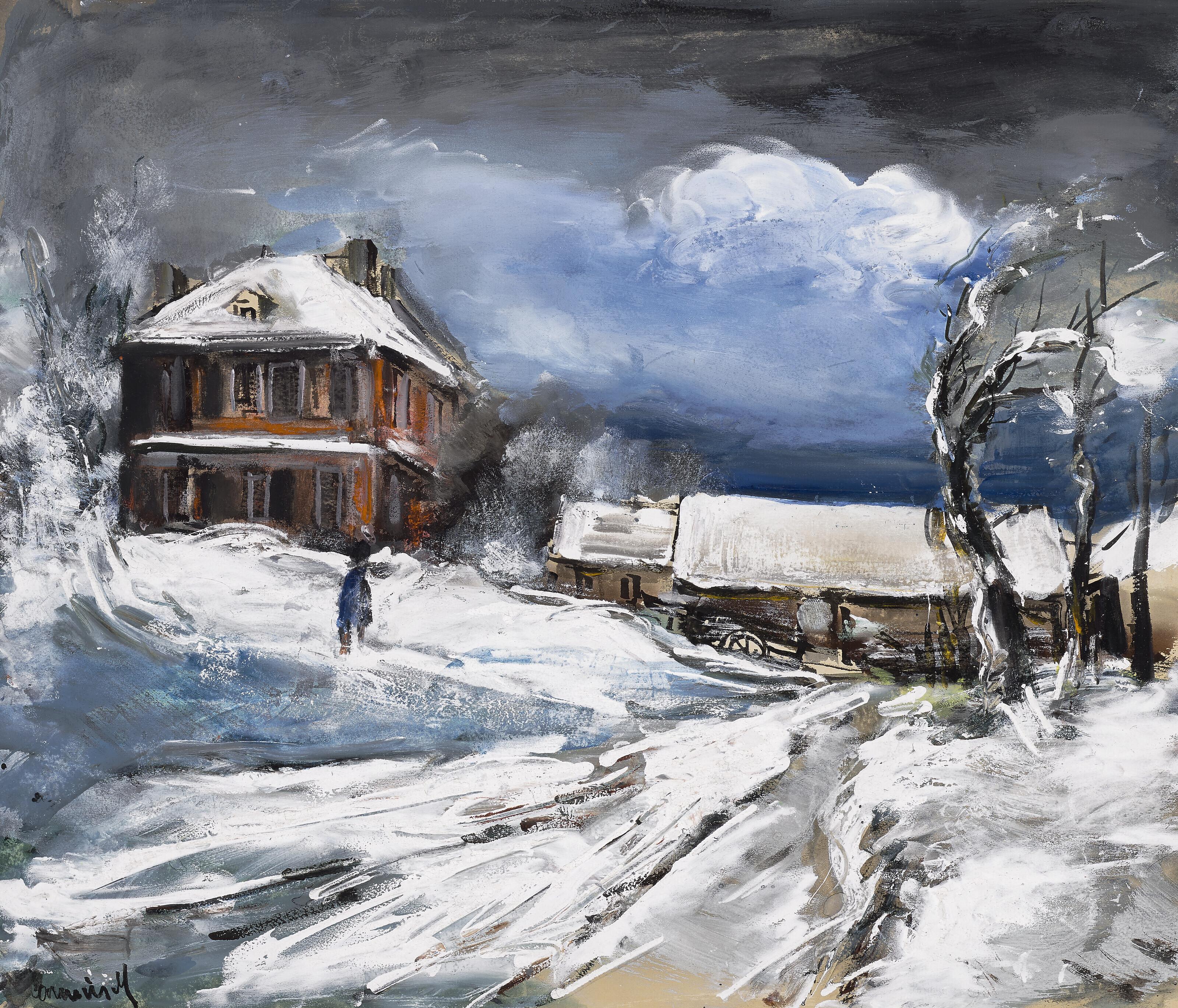 Maurice de Vlaminck - La maison rouge