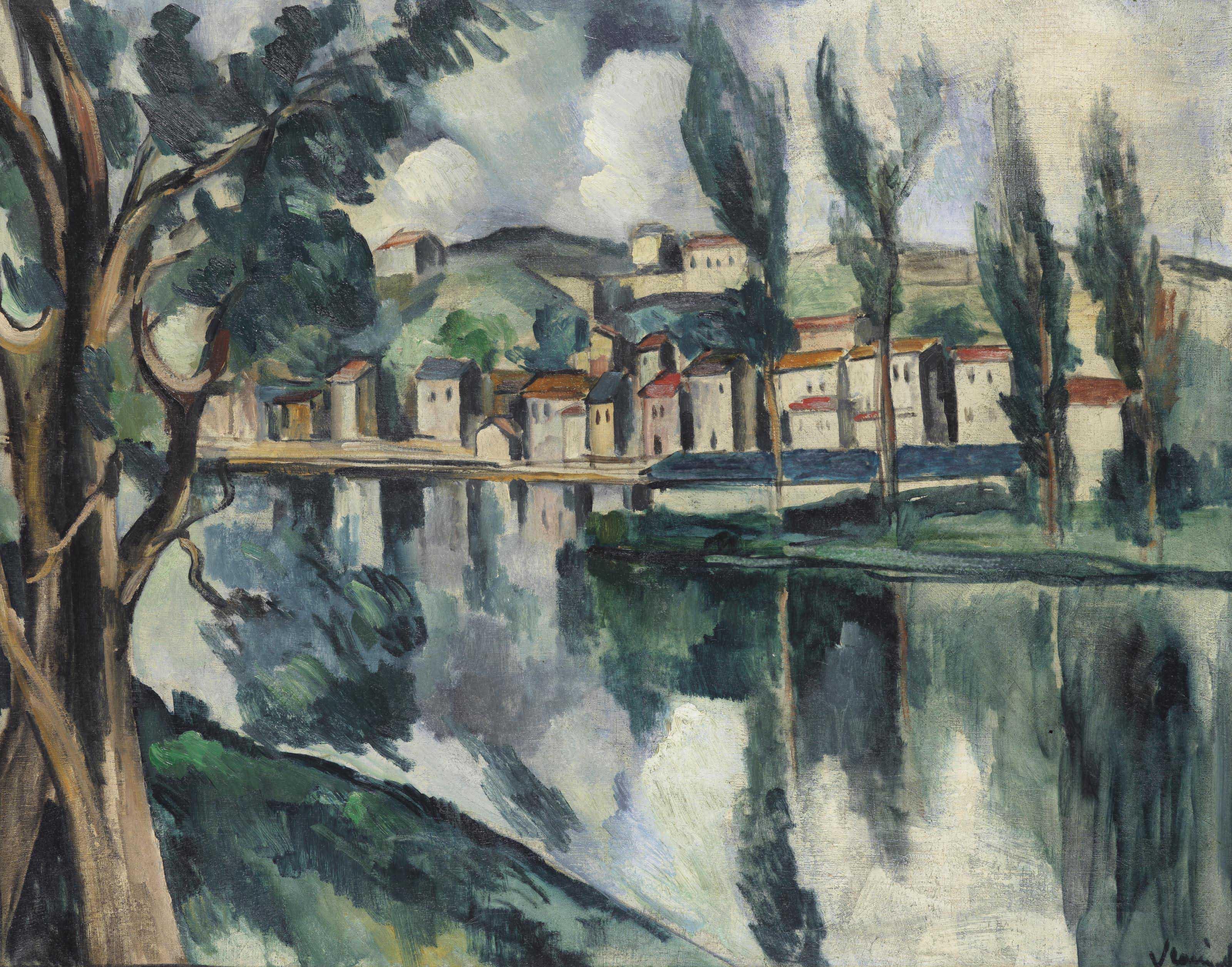 Maurice De Vlaminck - La Seine à Chatou