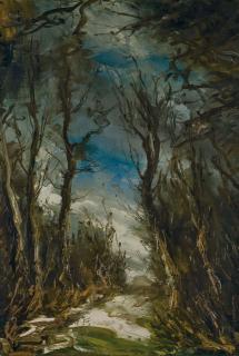 Maurice de Vlaminck - L\'allée boisée