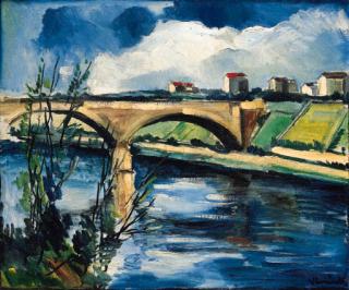 Maurice De Vlaminck - Le pont de Chatou
