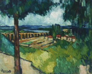 Maurice de Vlaminck - Le Viaduc de Saint-Germain