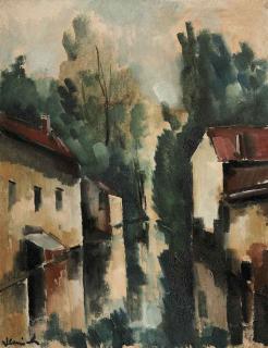 Maurice de Vlaminck - Le village inondé