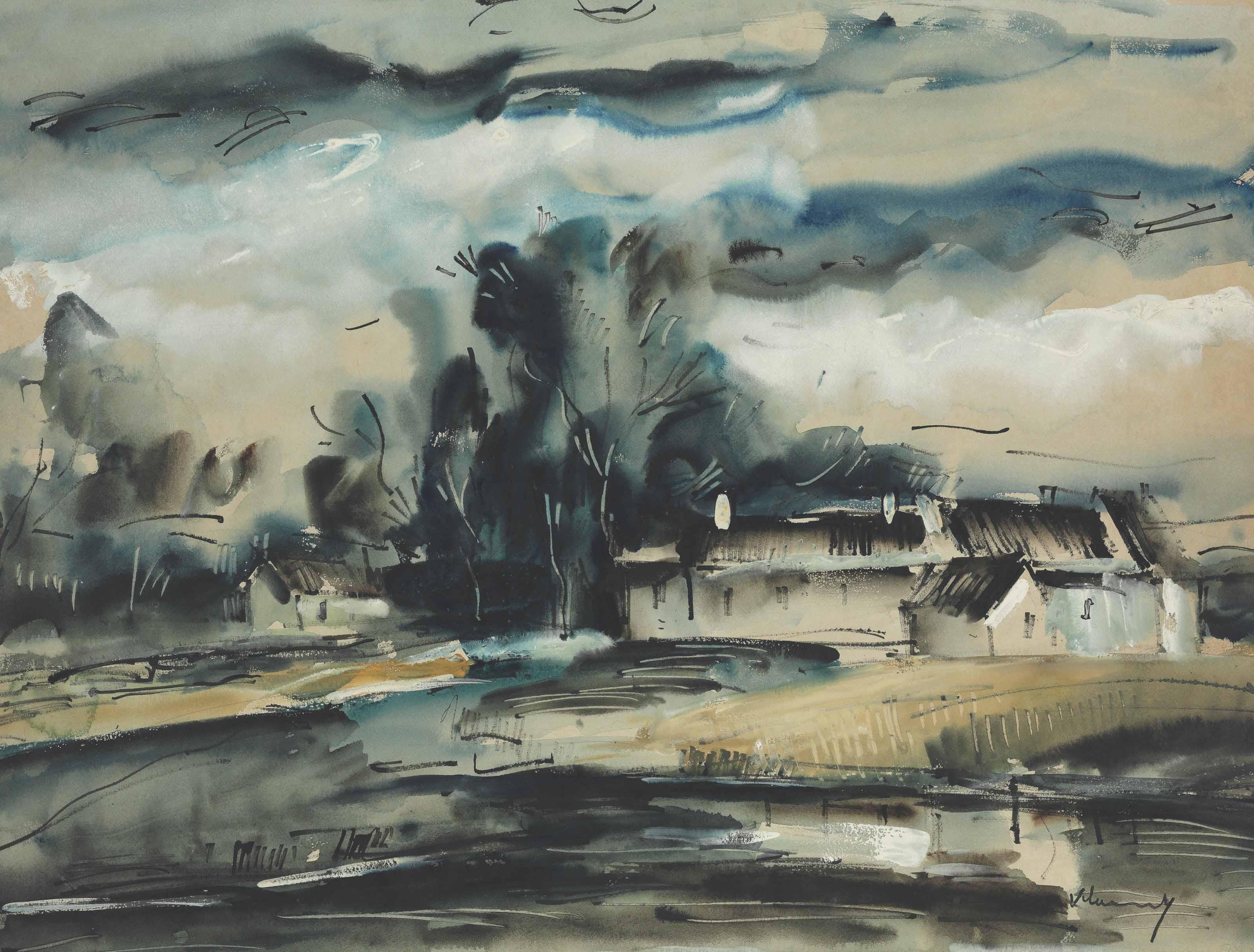 Maurice De Vlaminck - Le Village