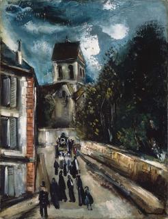 Maurice de Vlaminck - L\'Église D\'Auvers-Sur-Oise, Hommage À van Gogh
