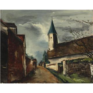 Maurice De Vlaminck - L\'Eglise De Franconville