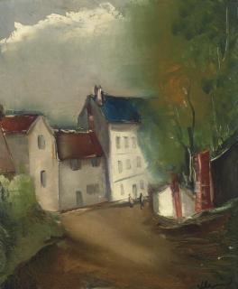 Maurice De Vlaminck - L\'entrée du village