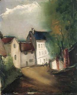 Maurice De Vlaminck - L\'entrée du village