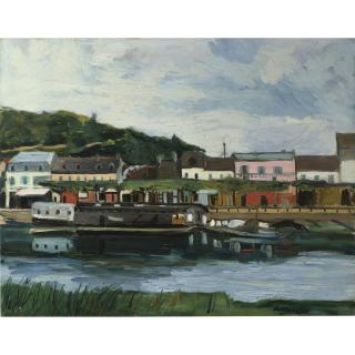 Maurice De Vlaminck - Les Bords De La Seine À Bougival