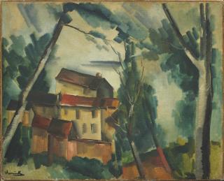Maurice de Vlaminck - Les Toits rouges