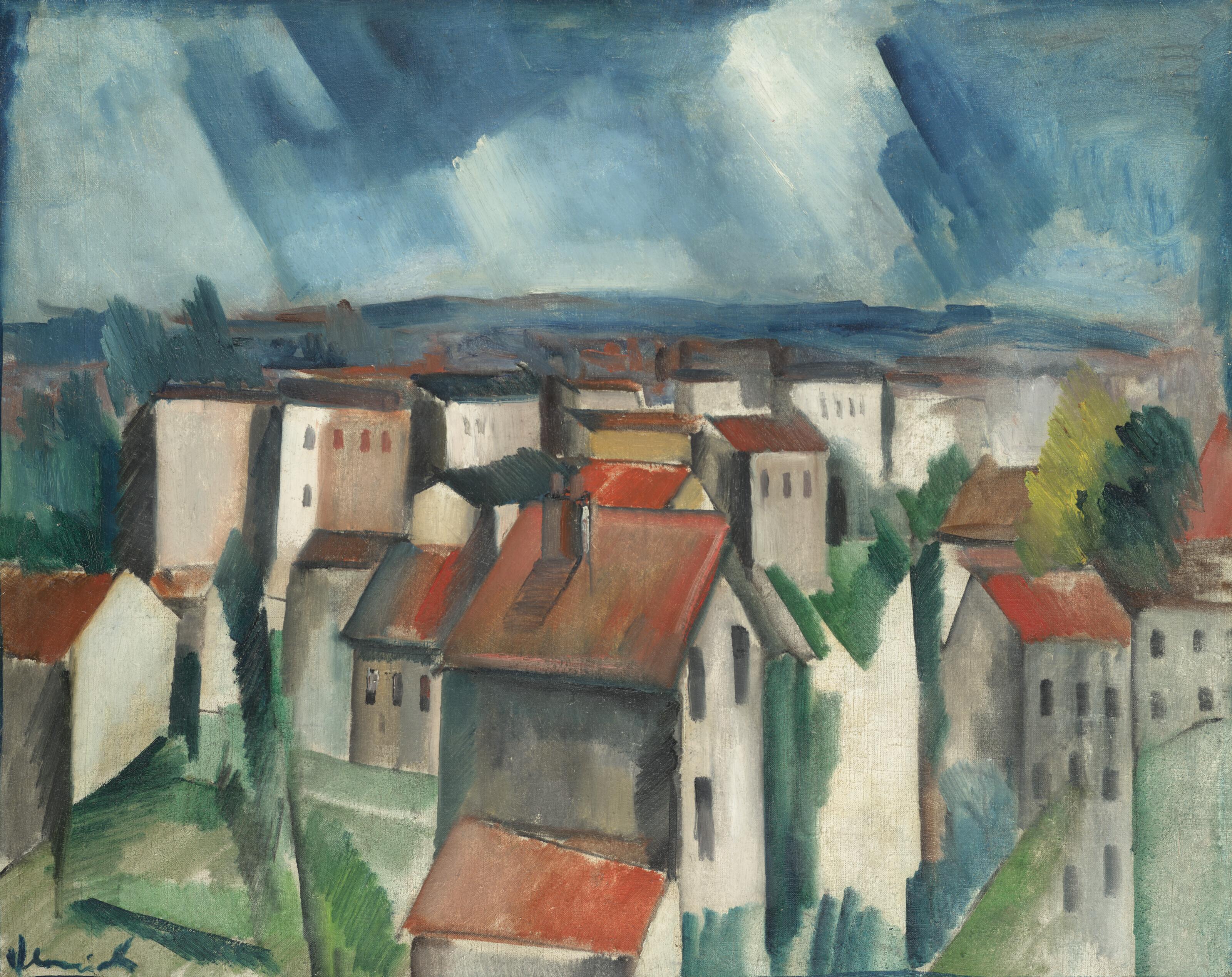 Maurice de Vlaminck - Les Toits
