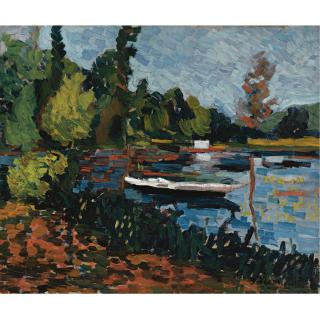 Maurice de Vlaminck - L\'Étang De Saint-Cucufa