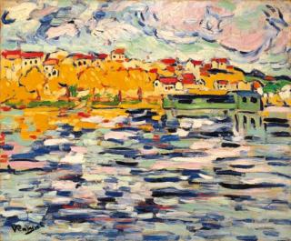 Maurice de Vlaminck - Maisons Au Bord de La Seine À Chatou