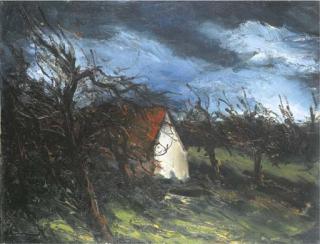 Maurice De Vlaminck - Maisons dans les arbres
