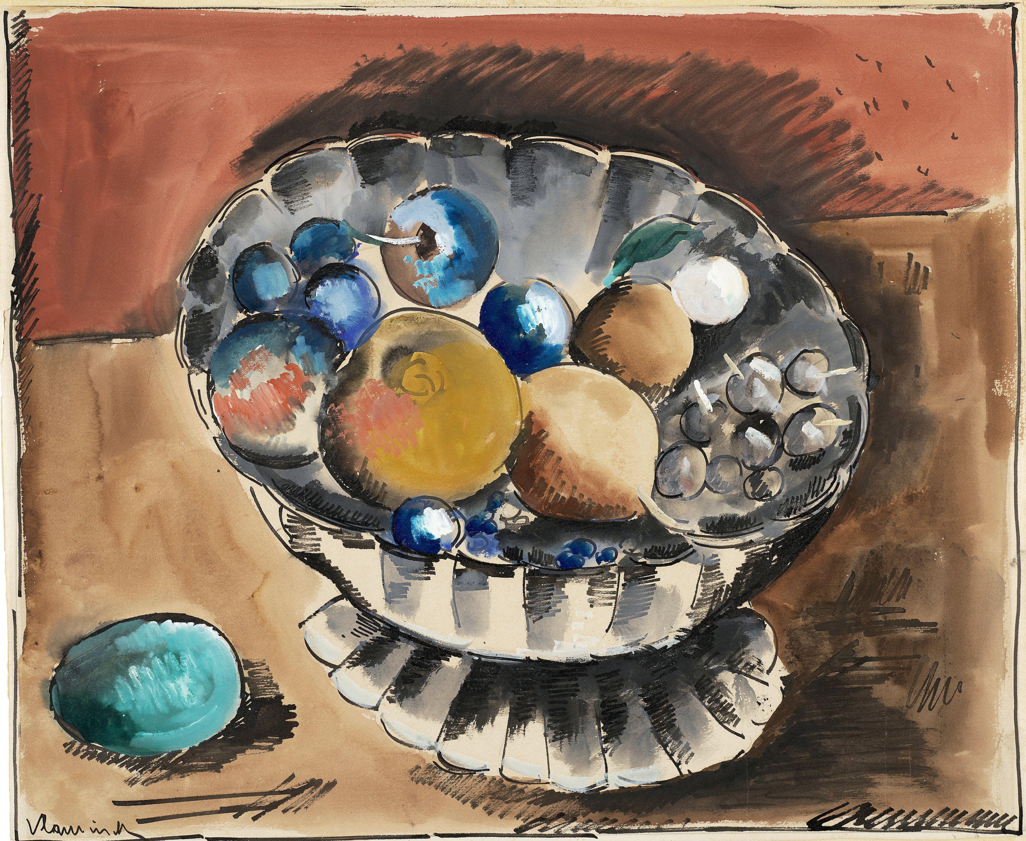 Maurice De Vlaminck - Nature morte aux fruits
