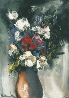 Maurice de Vlaminck - Nature morte avec vase de fleurs