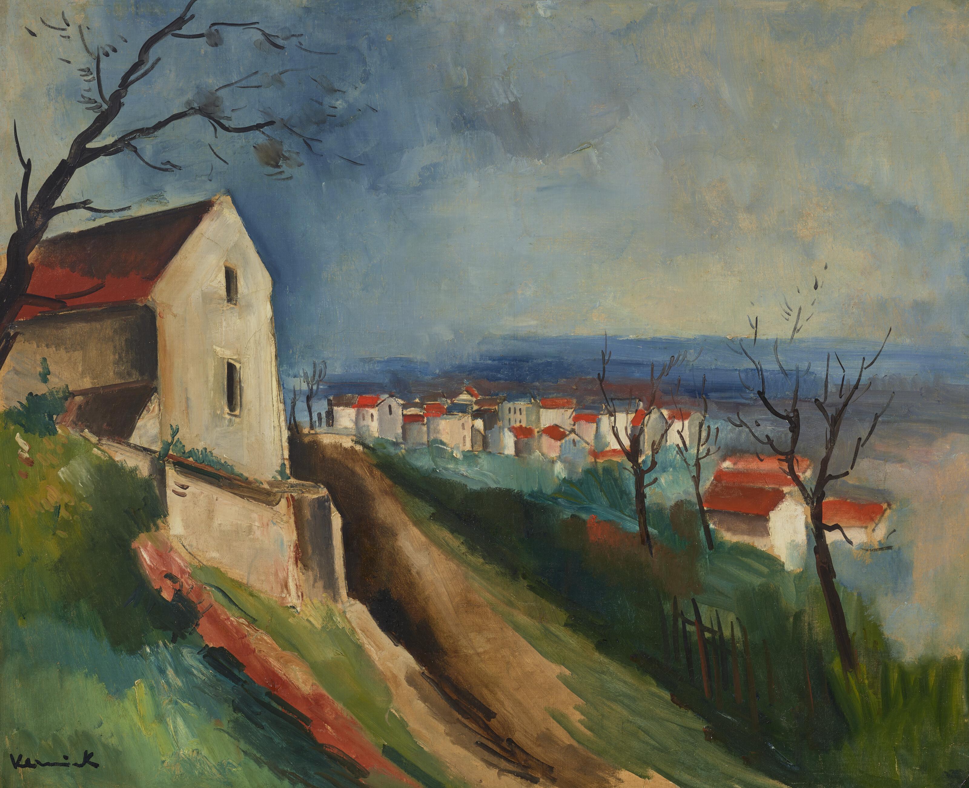 Maurice de Vlaminck - Paysage à Mériel