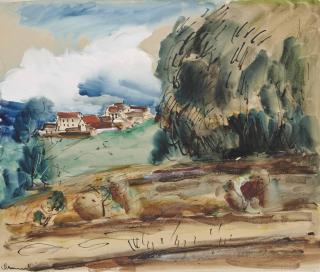 Maurice De Vlaminck - Paysage boisé